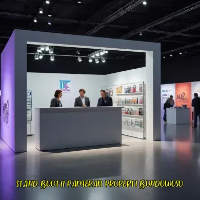 Stand Booth Pameran Properti Bondowoso